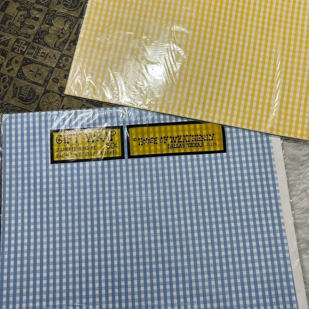 House of Weatherly gift wrap sets